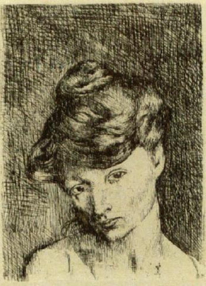 Tete de femme by Pablo Picasso