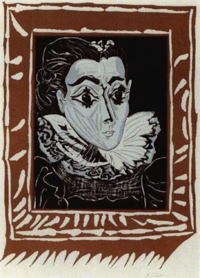 Dame a la collerette by Pablo Picasso