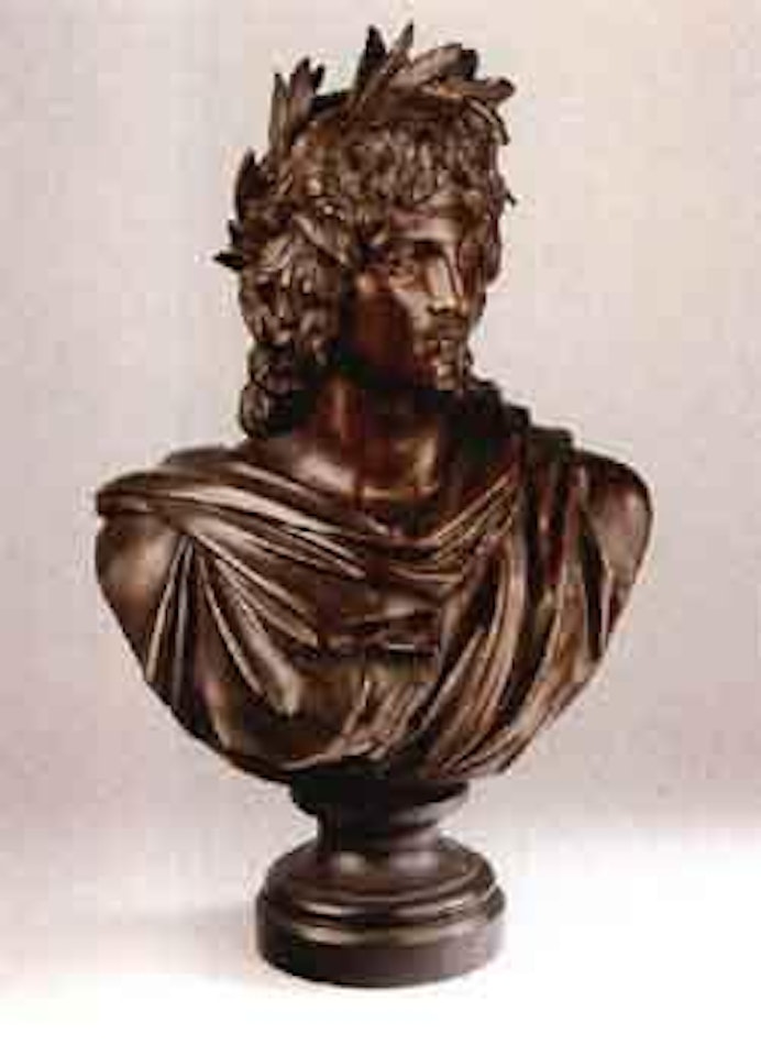 Bust of the young Virgil by Albert-Ernest Carrier-Belleuse