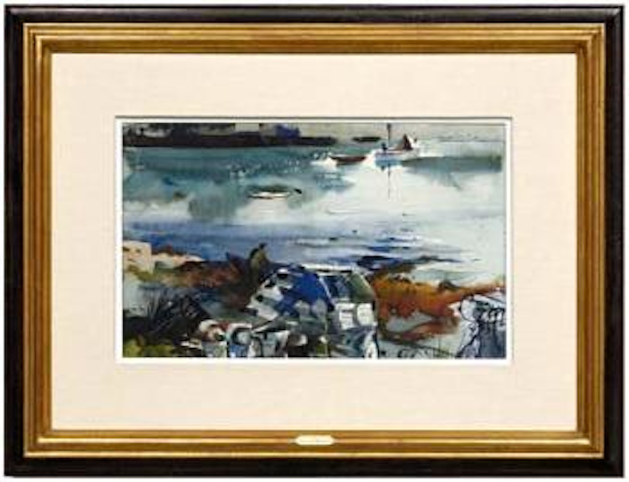 Quiet harbour by Andrew Wyeth