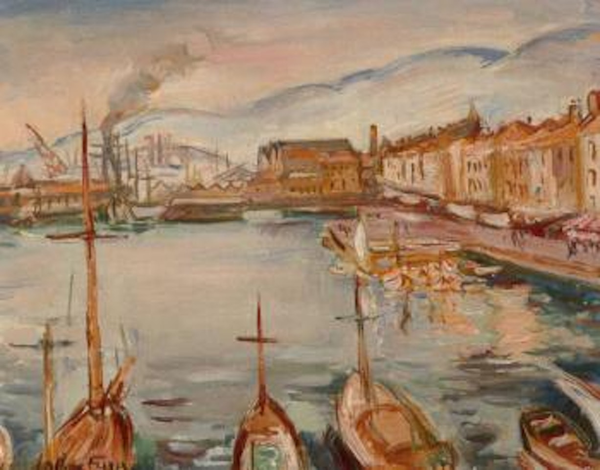 Port de Toulonne by Othon Friesz