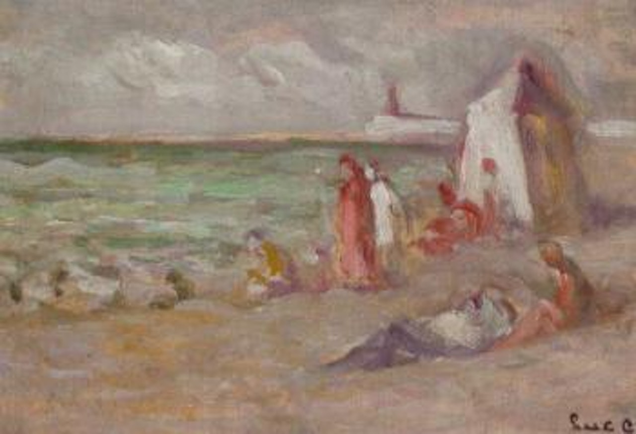 Baigneuses au Treport by Maximilien Luce