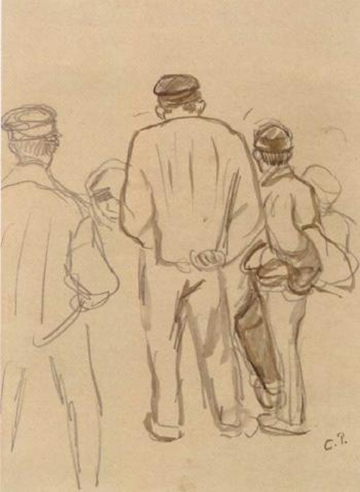 Figures by Camille Pissarro