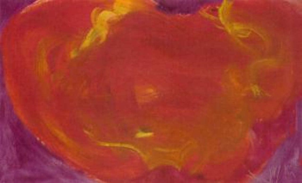 Tomate coupee by Jean Messagier