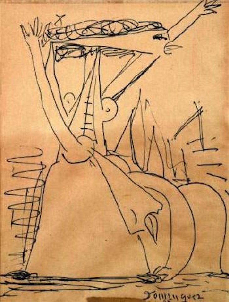 Composition by Oscar Dominguez