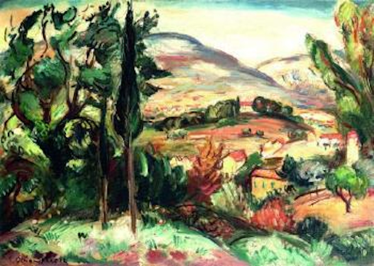 Paysage a Toulon by Othon Friesz