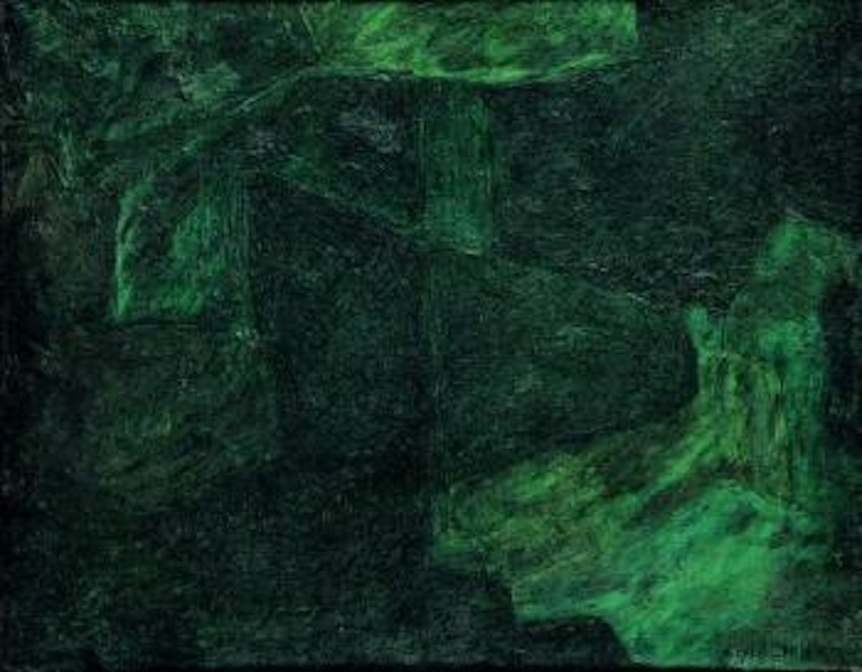 Composition bleu-vert by Serge Poliakoff