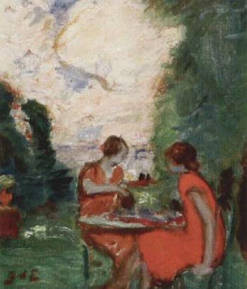 Tea time by Georges d’Espagnat
