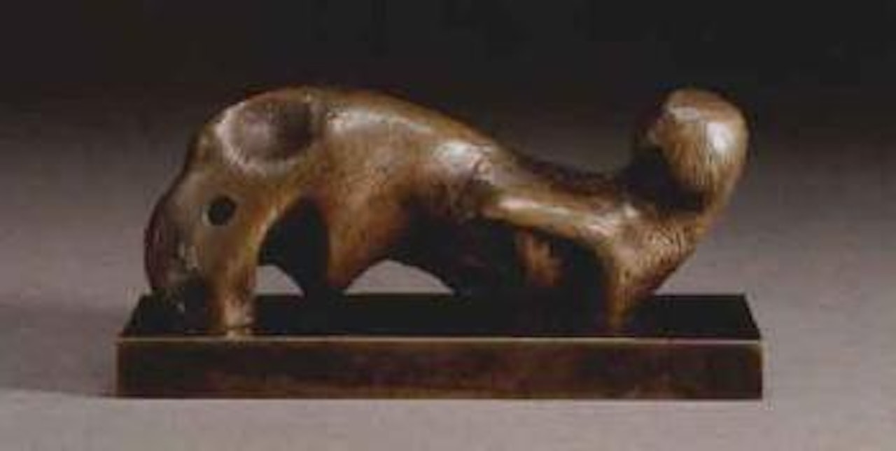 Reclining figure, holes by Henry Moore