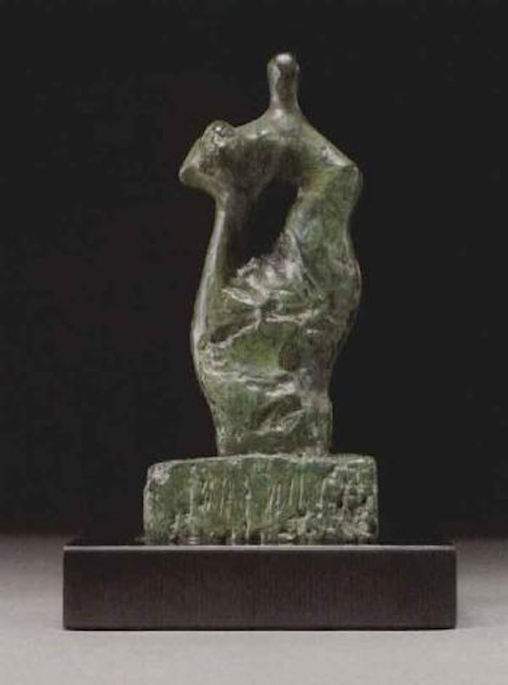 Three-quarter figure, hollow by Henry Moore
