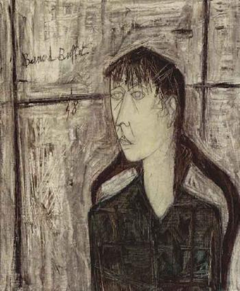 Femme assise by Bernard Buffet