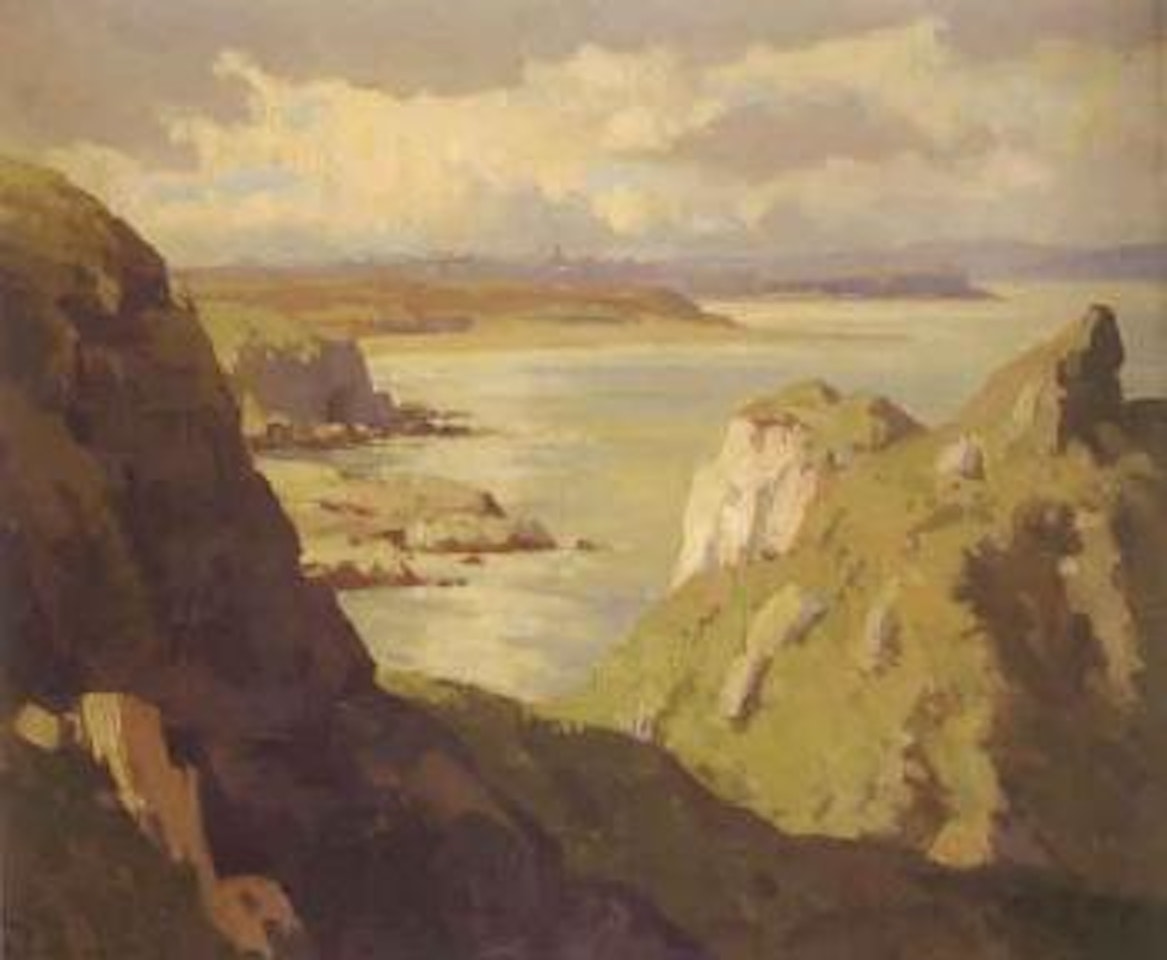 Evening light, Antrim coast, Portrush by Maurice Canning Wilks