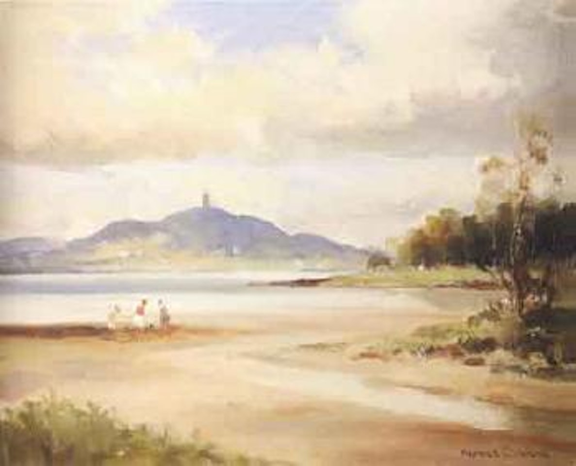 Scrabo from the Mountstewart by Maurice Canning Wilks
