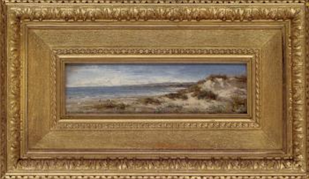 On the south coast, near Littlehampton by Benjamin Williams Leader