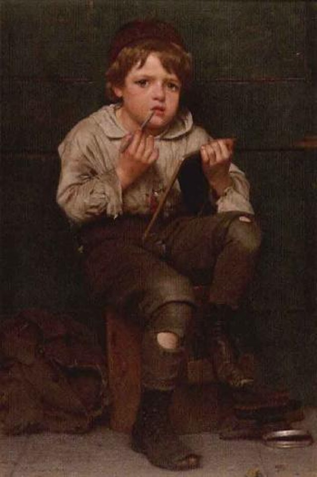 Stuck by John George Brown