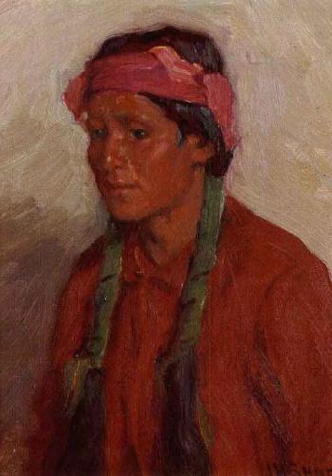 Francisco, a Taos Indian by Joseph Henry Sharp