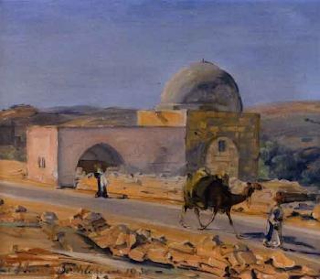 Rachel's Tomb by Ludwig Blum