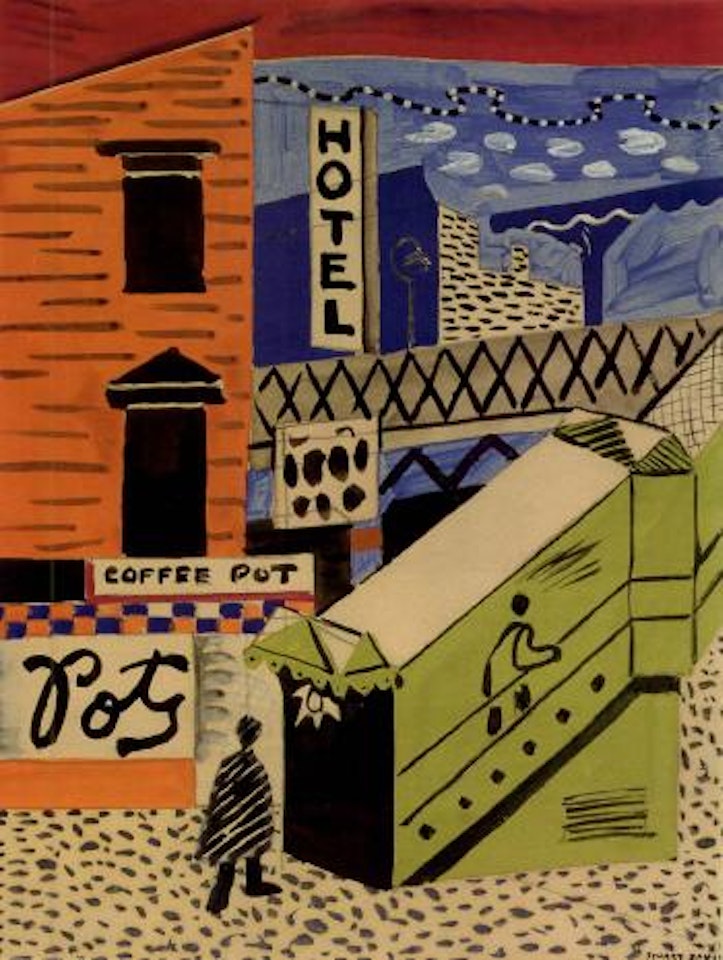 Coffee pot II by Stuart Davis