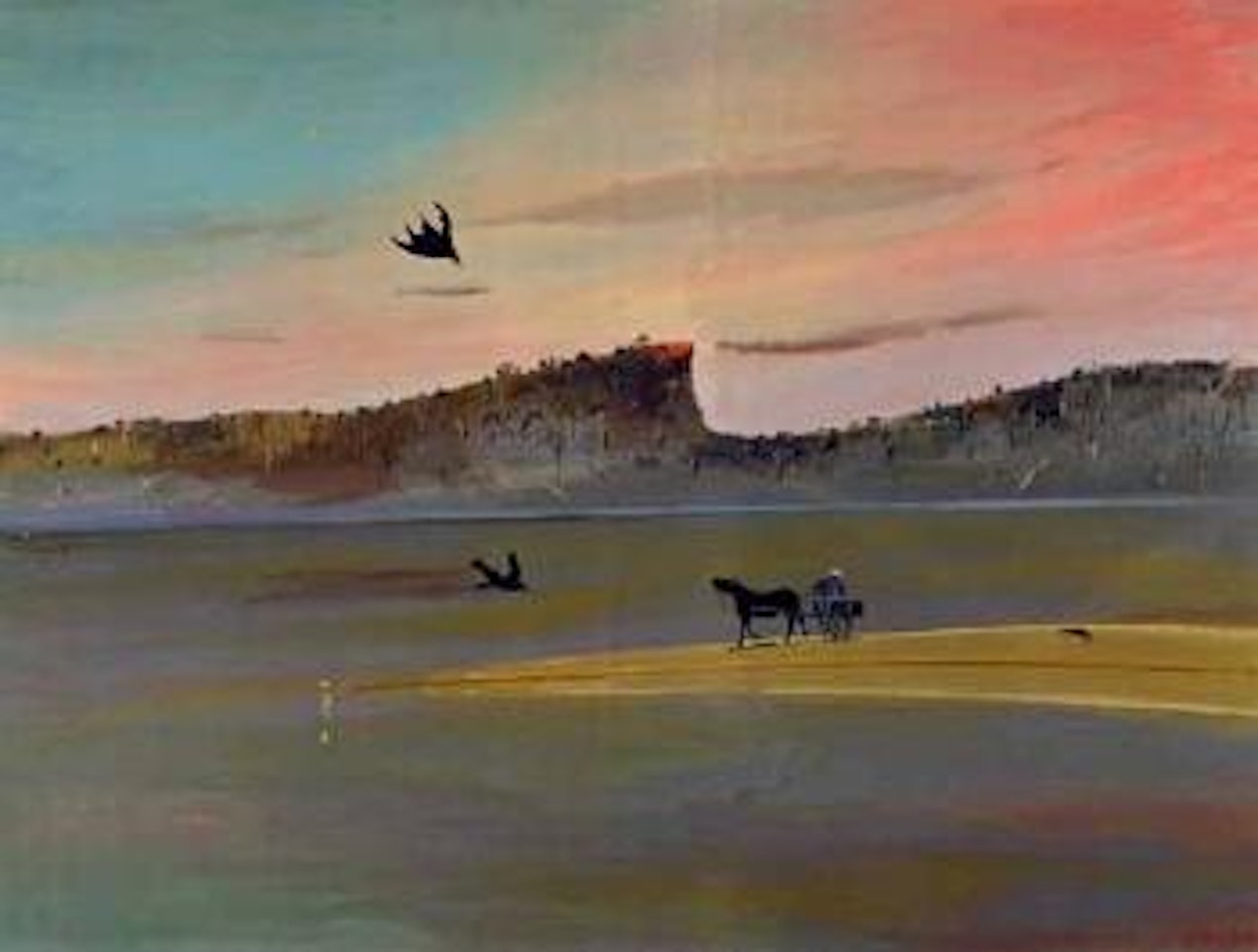 Pulpit rock by Arthur Merric Bloomfield Boyd