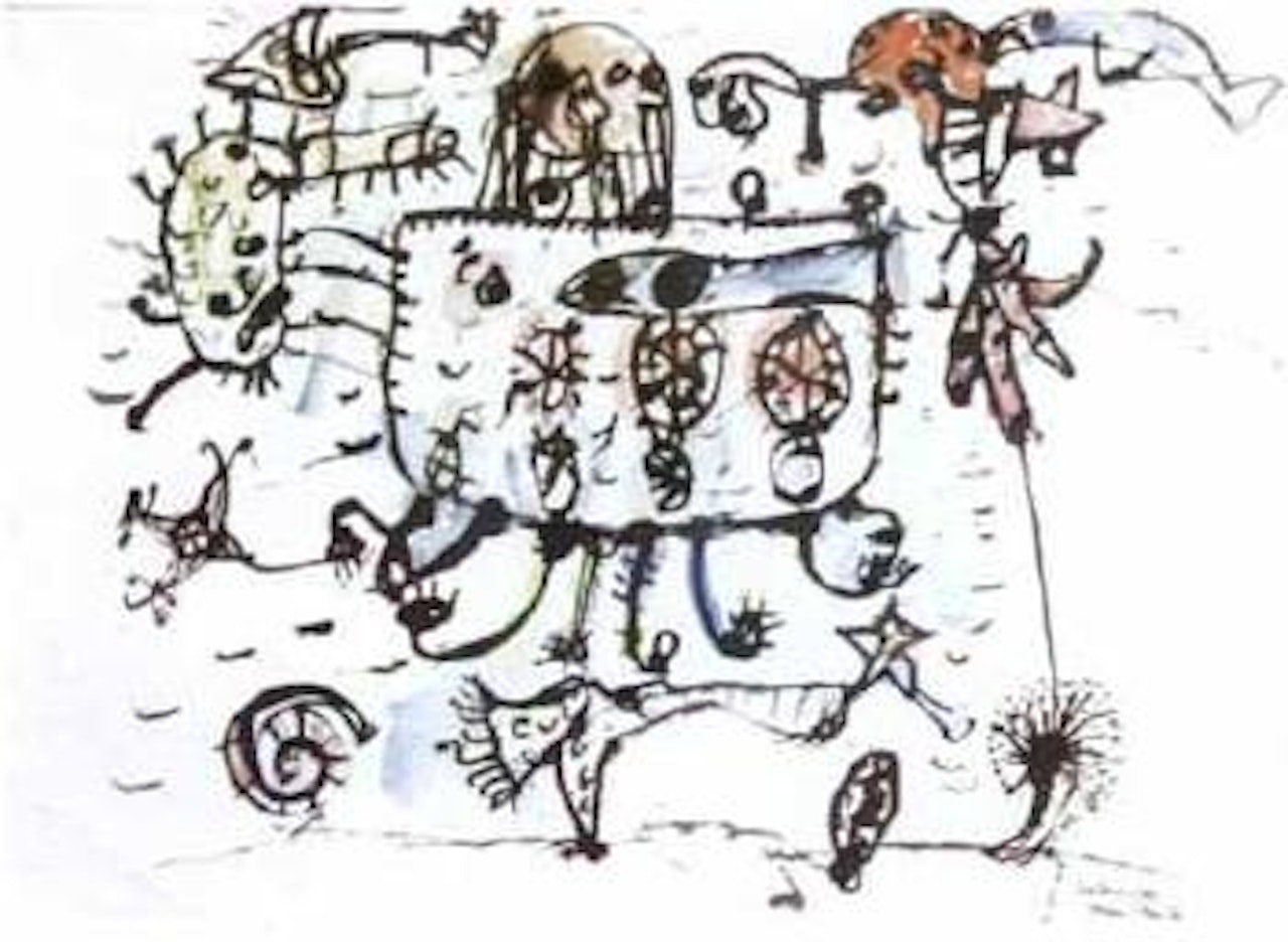Underwater by John Olsen