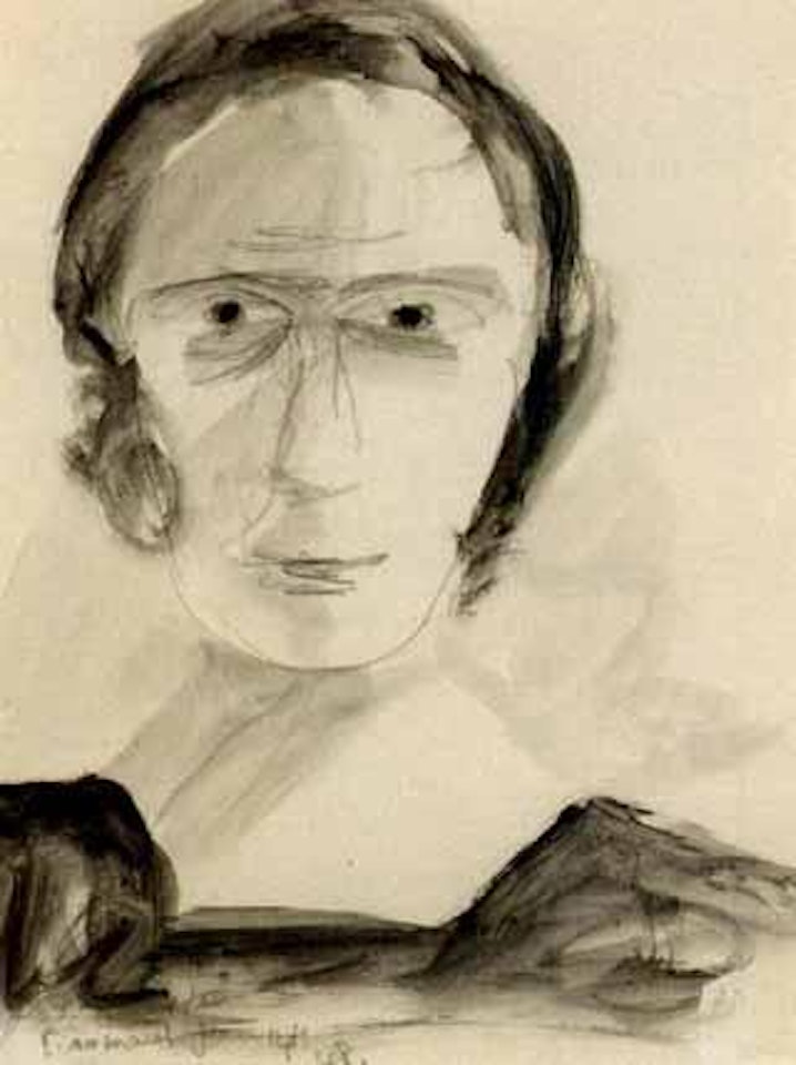 Barmaid by Sidney Nolan