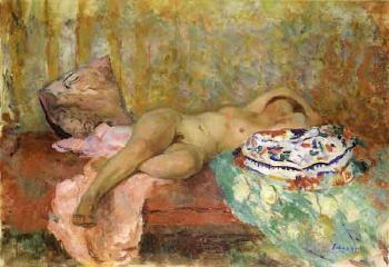 Nu allonge by Henri Lebasque
