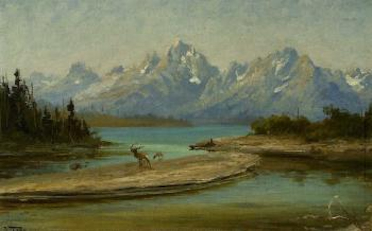 Grand Teton Mountains, Wyoming by John Fery