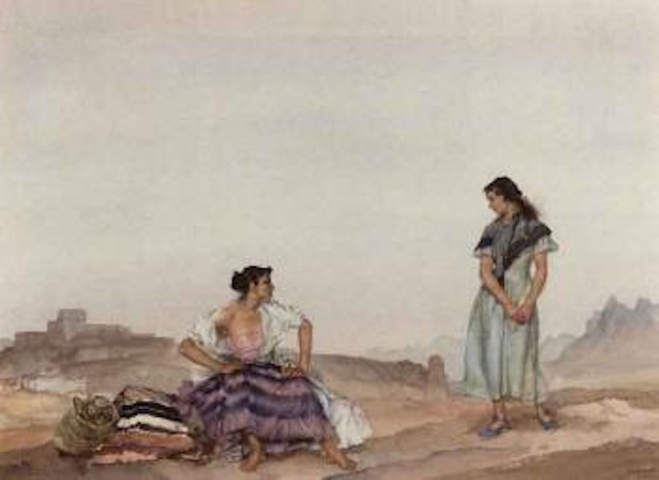 Almiera's reproof by William Russell Flint