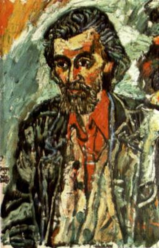 Portrait of George Shirlaw by John Bratby