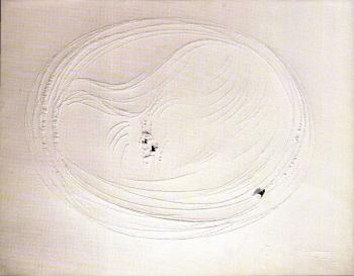 Concetto spaziale - Spatial concept by Lucio Fontana