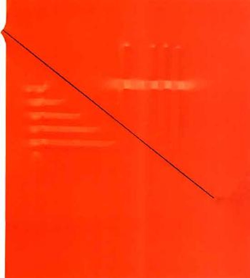 Rosso - Red by Agostino Bonalumi