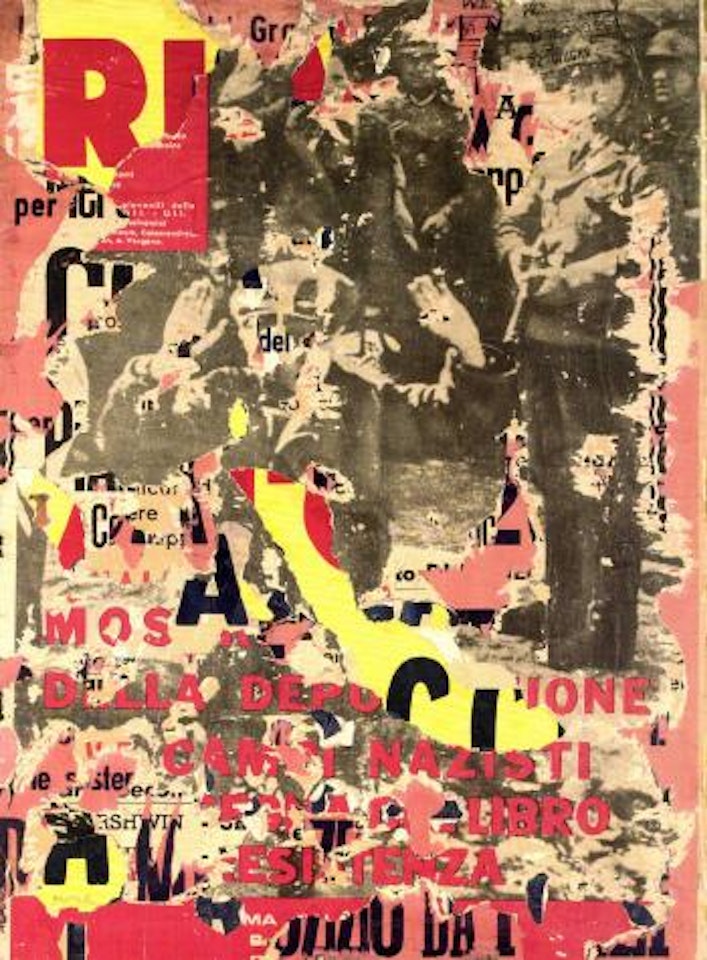 Tragedia - Tragedy by Mimmo Rotella