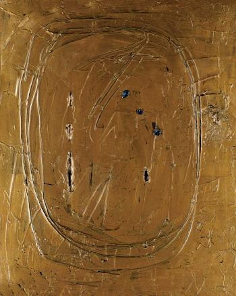 Concetto spaziale - Spatial concept by Lucio Fontana