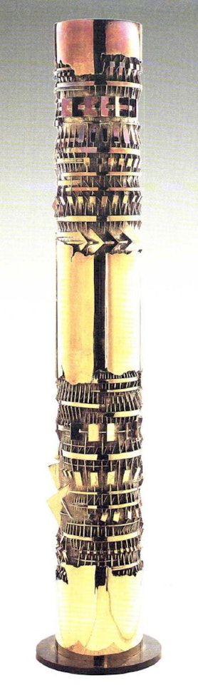 Colonna - Column by Arnaldo Pomodoro