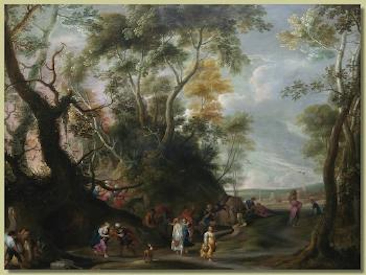 Rebecca at the Well with Eliezer by Paul Bril