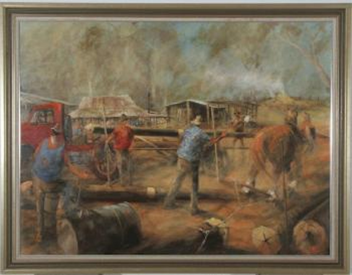 Smith's sawmill by Hugh Sawrey