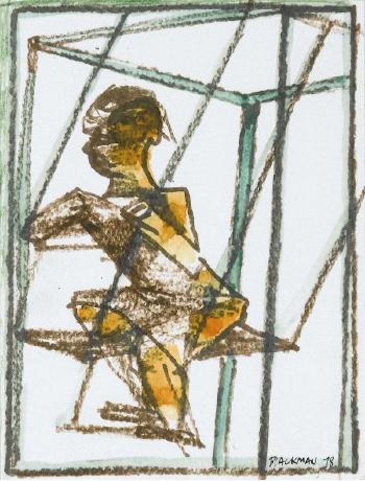 Untitled, figure by Charles Blackman