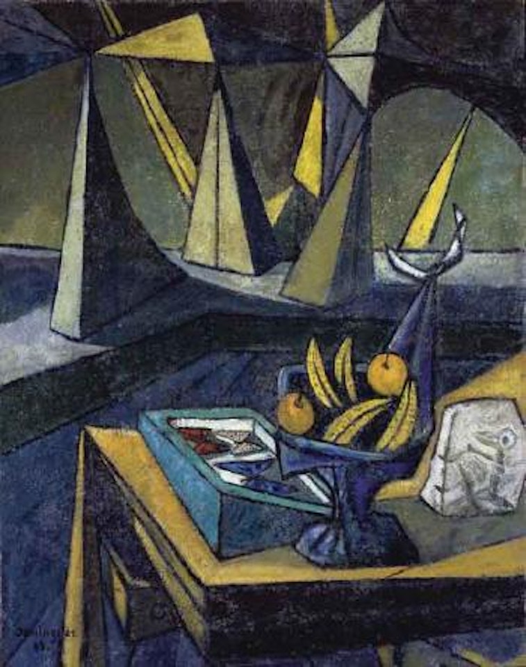 Still life by Oscar Dominguez