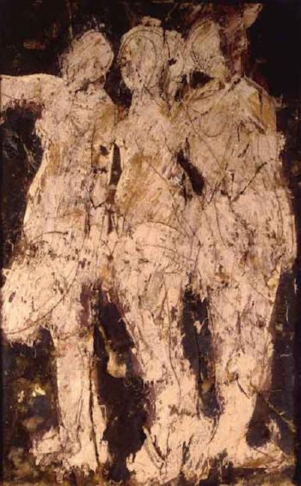 Three graces by Manolo Valdés