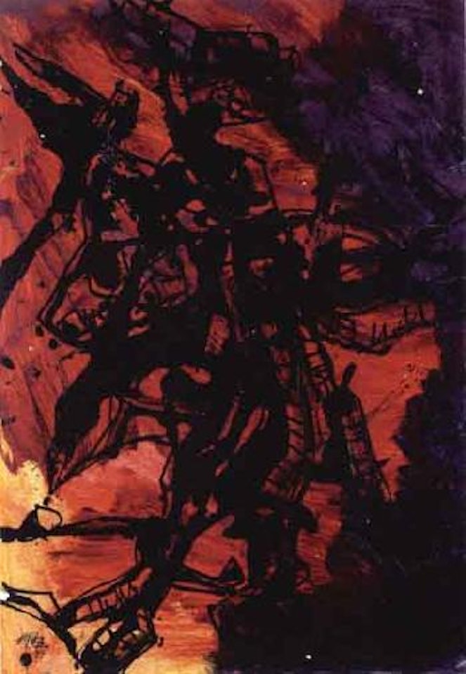 Untitled by Antonio Saura