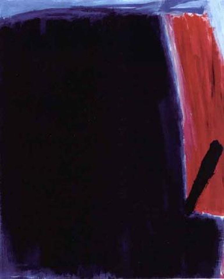 Prussian blue by José Guerrero