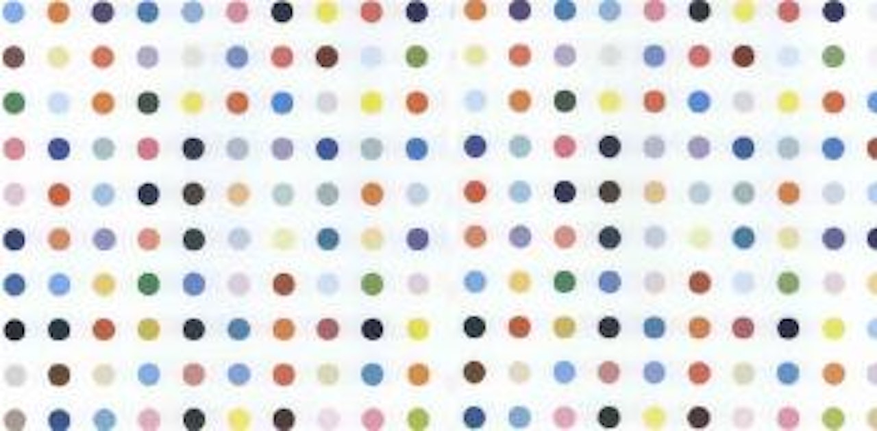 Raffinose undecaacetate by Damien Hirst