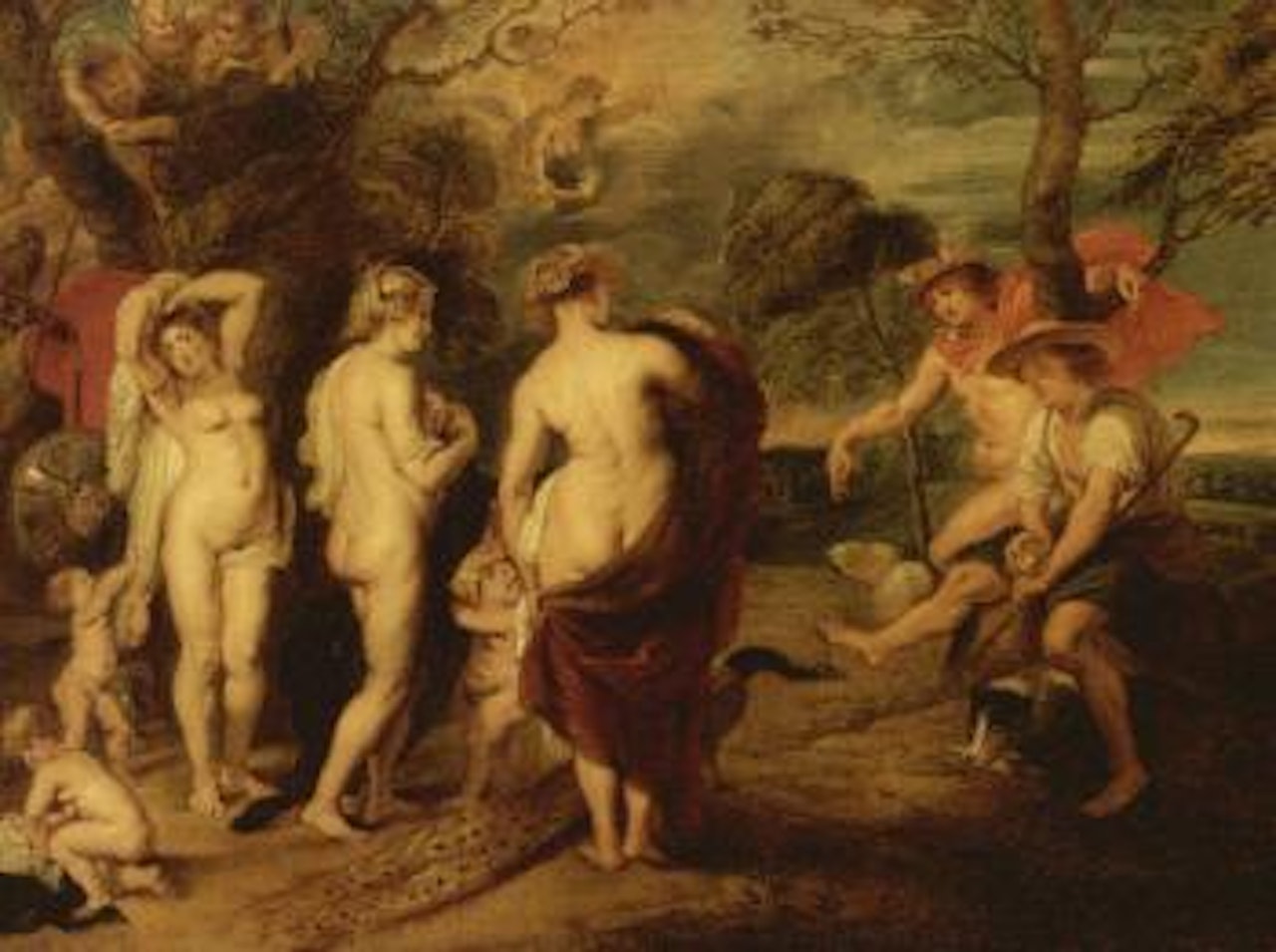 Judgement of Paris by Peter Paul Rubens