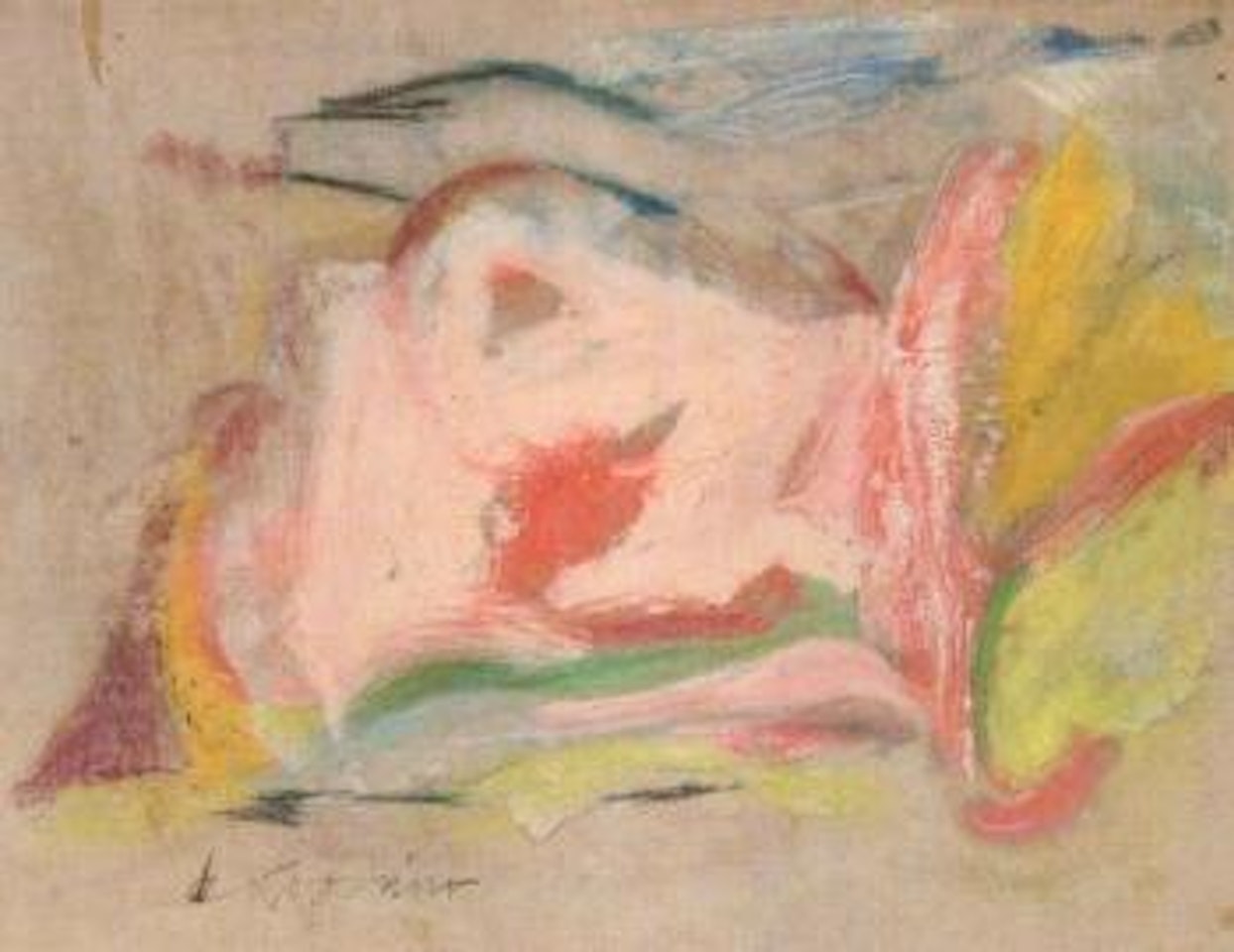 Springs hollow by Willem de Kooning