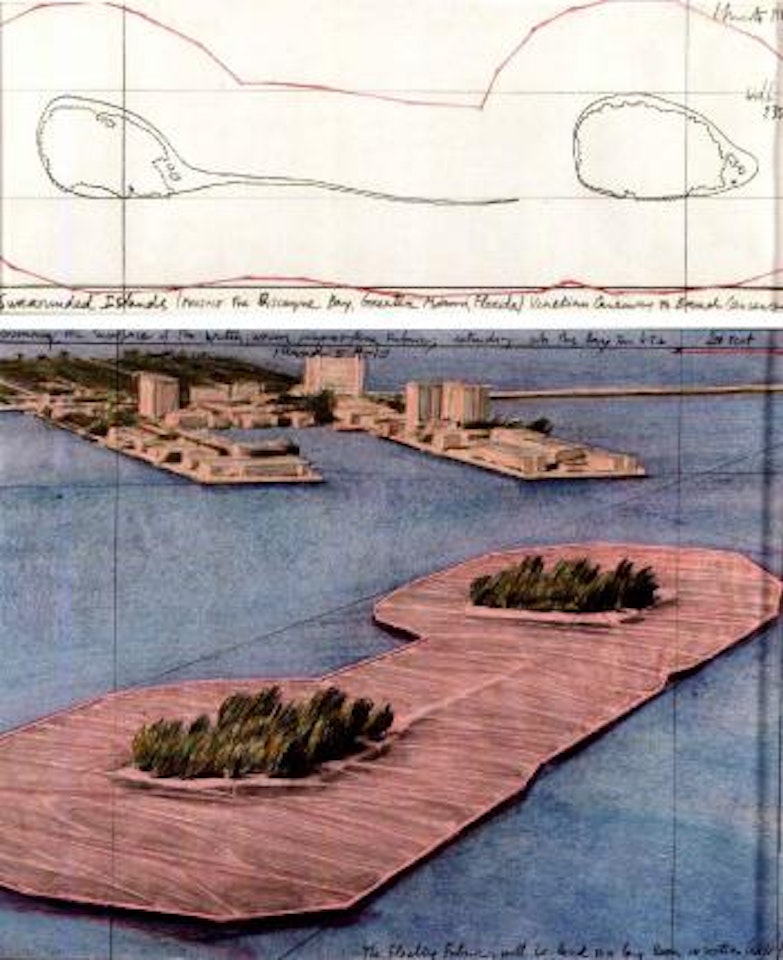 Surrounded islands by Christo
