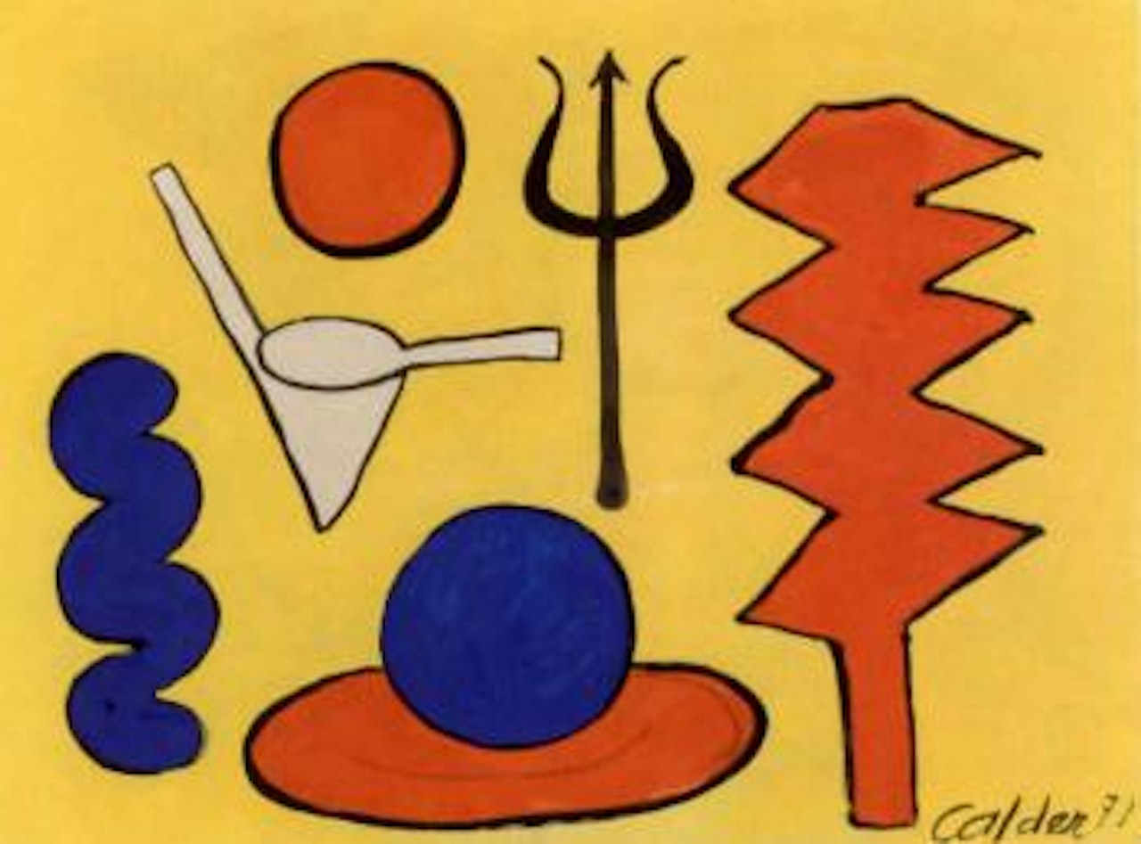 Medieval implements by Alexander Calder