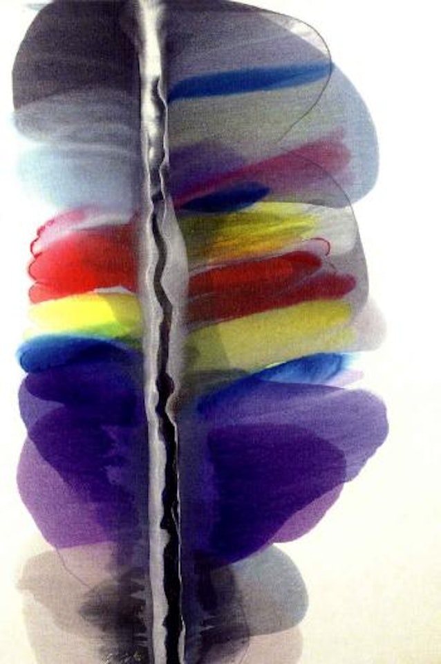 Phenomena Baudelaire Rue de Seine by Paul Jenkins