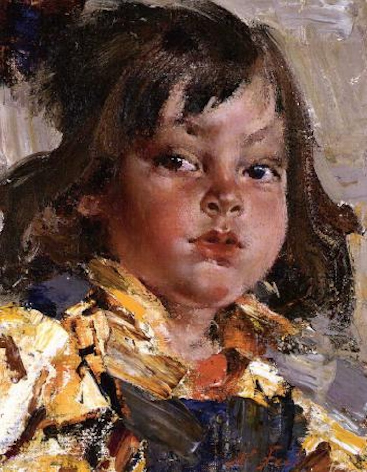 Young girl by Nicolai Fechin
