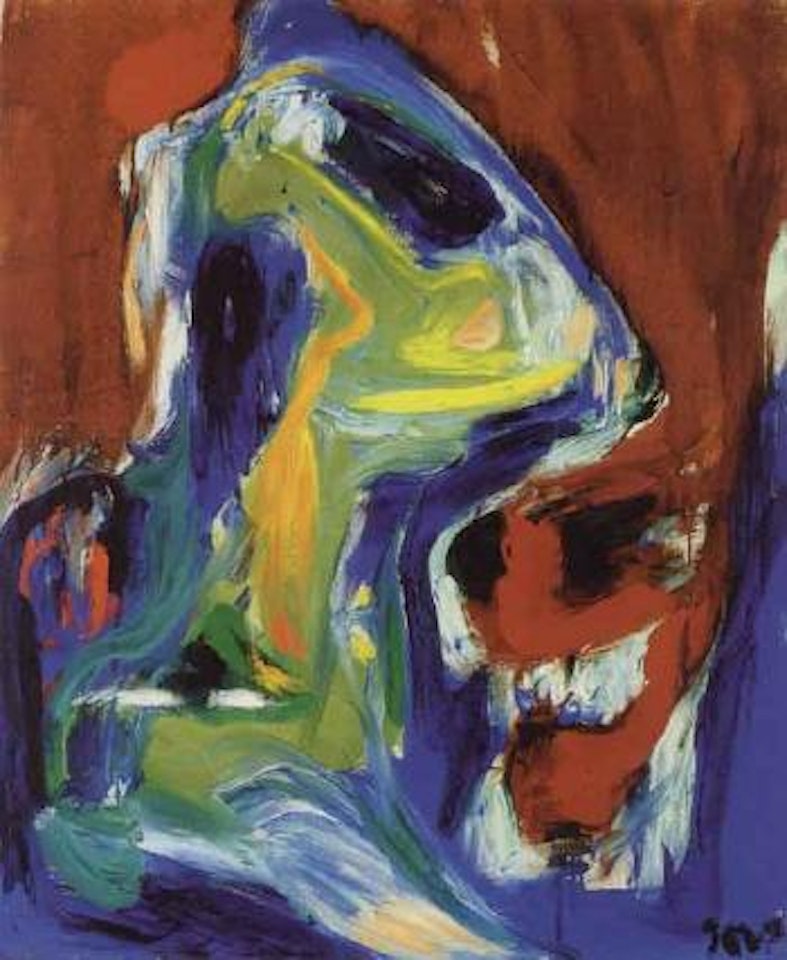 Extrovision d'une introvision by Asger Jorn