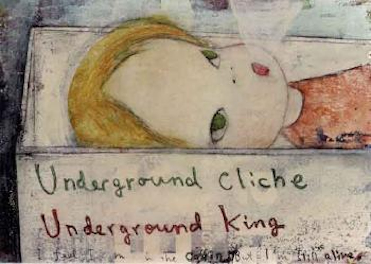 Underground cliche, underground king by Yoshitomo Nara